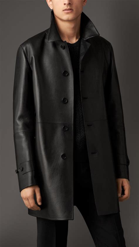 burberry car coat men's.